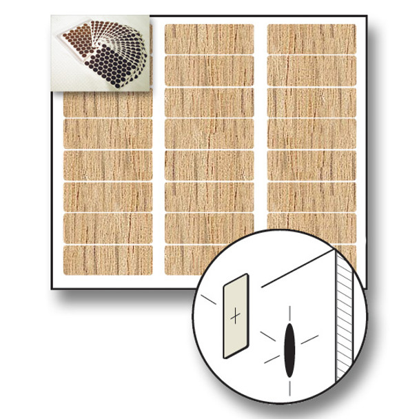 Fastcap Red Oak Unfinished Wood 9/16" x 1-5/8 Fastcap Red Oak Unfinished Wood 9/16" x 1-5/8