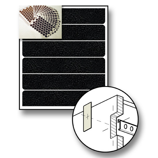 Fastcap Black PVC 3/4" x 4-1/2