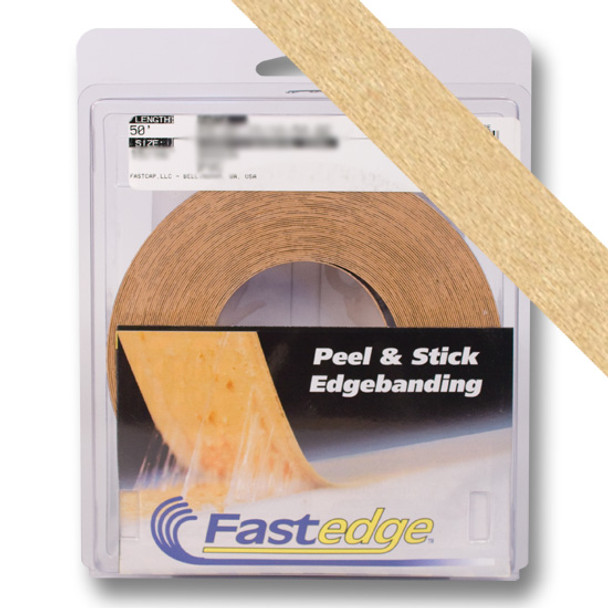 Clear Maple PVC Edgebanding- 15/16in PSA, 50ft Roll