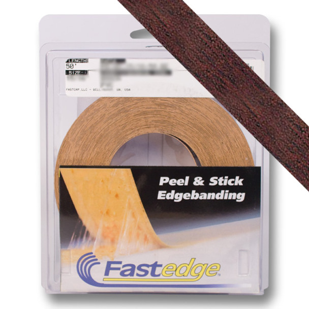 Red Mahogany PVC Edgebanding- 3/4in PSA, 50ft Roll