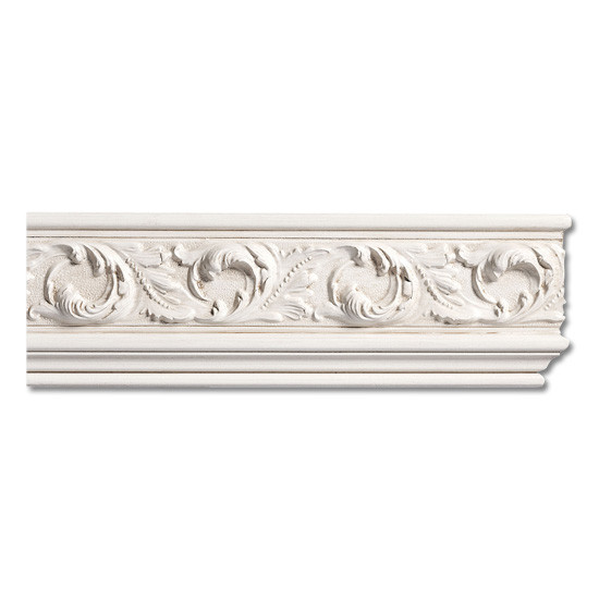 Resin Leaf Moulding- 13/16 x 3 3/4