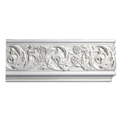 Poplar Rinceau Moulding- 13/16 x 5 1/2