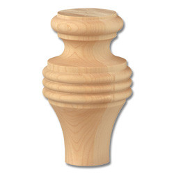 6 in. Tall Country French Split Foot Cherry 1ea