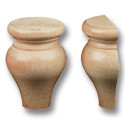 4 5/8 in. Tulip Split Foot Cherry 1ea