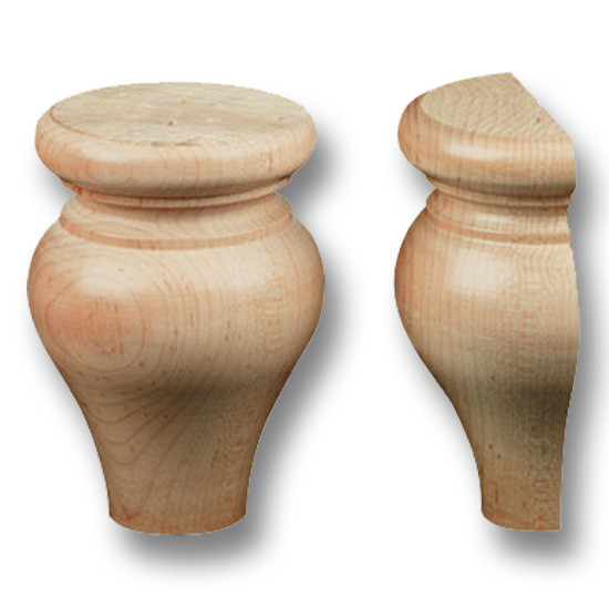 4 5/8 in. Tulip Foot Maple 1ea