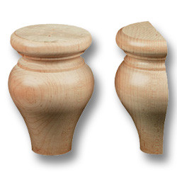 4 5/8 in. Tulip Foot Maple 1ea