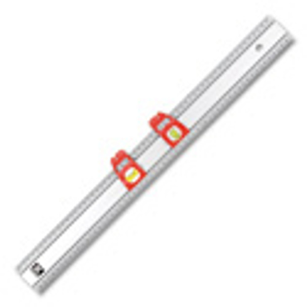 36in Set & Match® Ruler with Sliding Vials - English Graduations 1/8