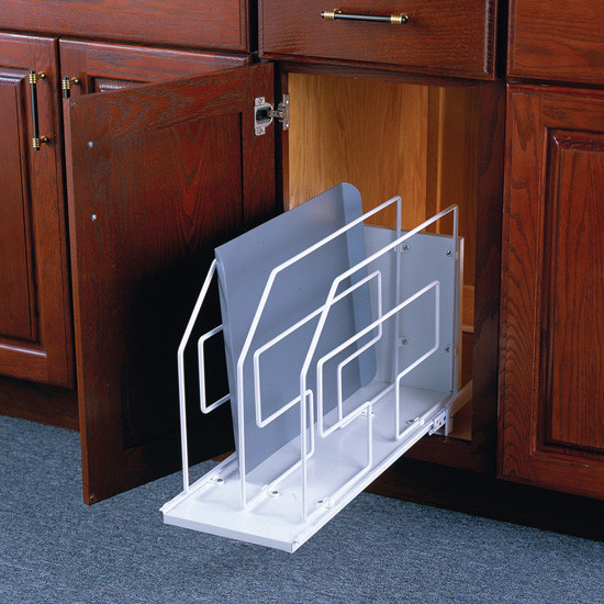 Tray Divider Roll-Out, 9" Wide, White