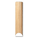 Maple Reeded Moulding- 3"