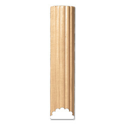 Resin Reeded Moulding- 1 1/2"