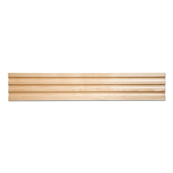 Cherry Fluted Pilaster- 4 1/4"