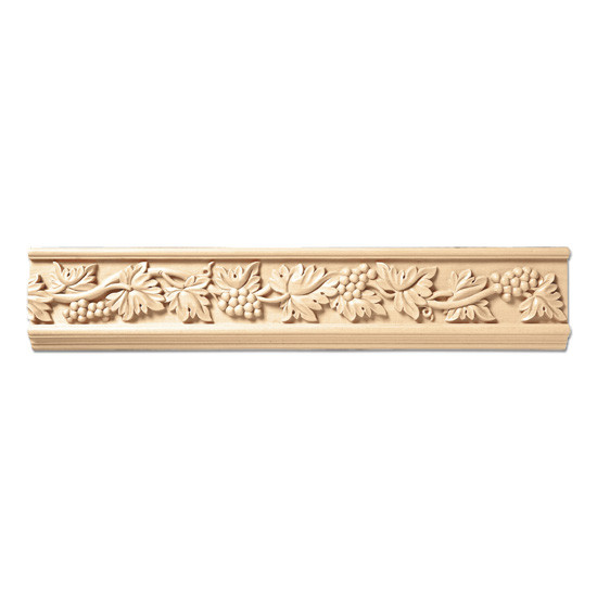 Maple Vineyard Moulding- 3 1/2"
