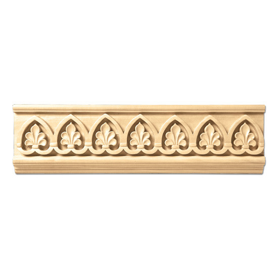 Cherry Frieze Moulding- 3 1/2"