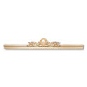84 in. Lg Scrolled Acanthus Pediment Cherry 1ea 2bx