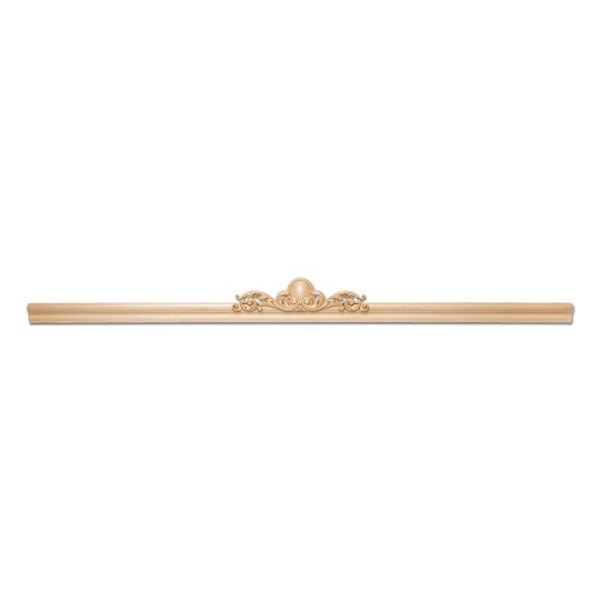 84 in. Md Scrolled Acanthus Pediment