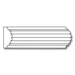 Resin Reed Moulding- 3/4 x 1 7/8