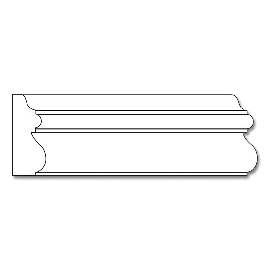 Resin Panel Moulding- 3/4 x 2