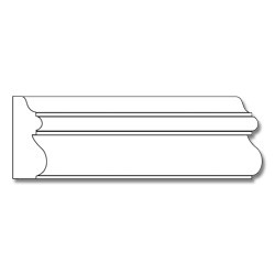 Resin Panel Moulding- 3/4 x 2