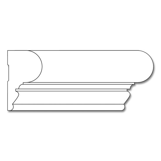 Resin Panel Moulding- 1 1/2 x 2 1/2