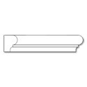 Resin Panel Moulding- 1 x 1 1/4