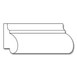 Bolection Panel Moulding- 1 3/16 x 2 1/2