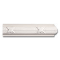 Resin Reeded Panel Moulding- 11/16 x 2
