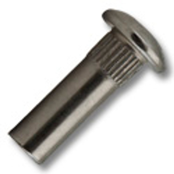Connecting Sleeve M6 x 25mm with Combination Slot Nickel