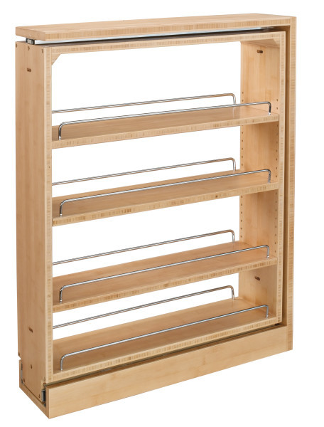 Base Cabinet Filler with Adjustable Shelves, 6\"