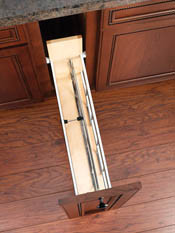 Rev-A-Shelf 5" Tray Divider, Foil and Wrap Base Organizer