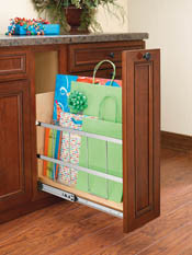 Rev-A-Shelf 5" Tray Divider, Foil and Wrap Base Organizer