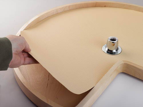 Kidney Shaped Anti Skid Mat, 28"