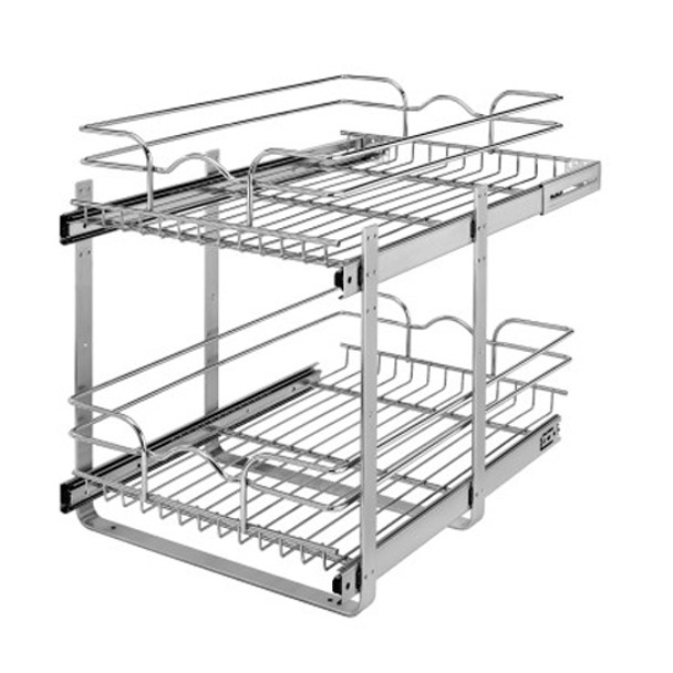 Double Chrome Wire Basket 15" x 22"