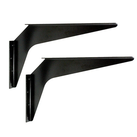 Workstation bracket 8" x 12" , Black