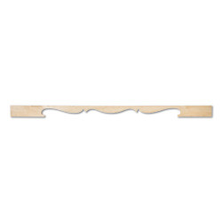 72 in. Ex Lg Valance Cherry 1ea