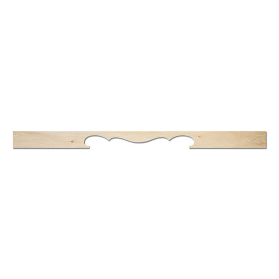 60 in. Med Valance Maple 1ea