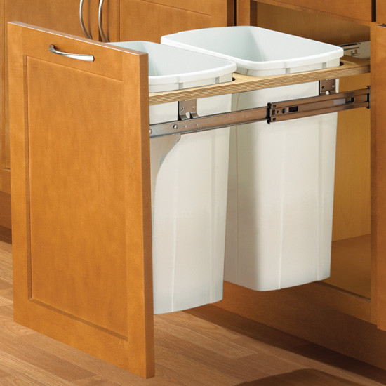 Standard Top-Mount Door-Mount, Double, 35qt, White