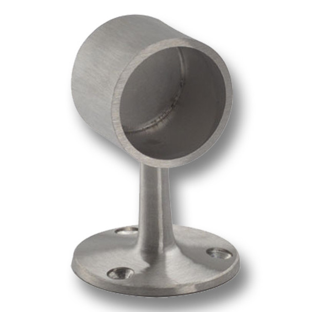 FLUSH END POST, 1.5\" Polished Stainless Steel