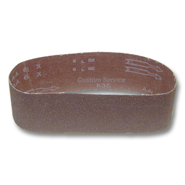 Abrasive Belt 4" x 21" 80 Grit Alum-Oxide Cloth