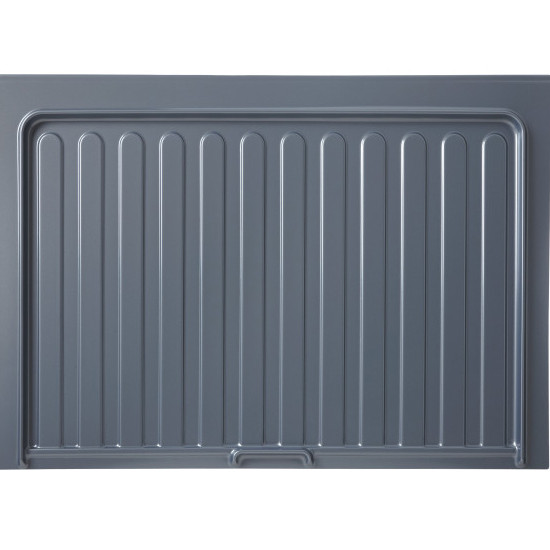 Kitchen Drip Tray 39/42" , Hi Impact Polystyrene, Silver