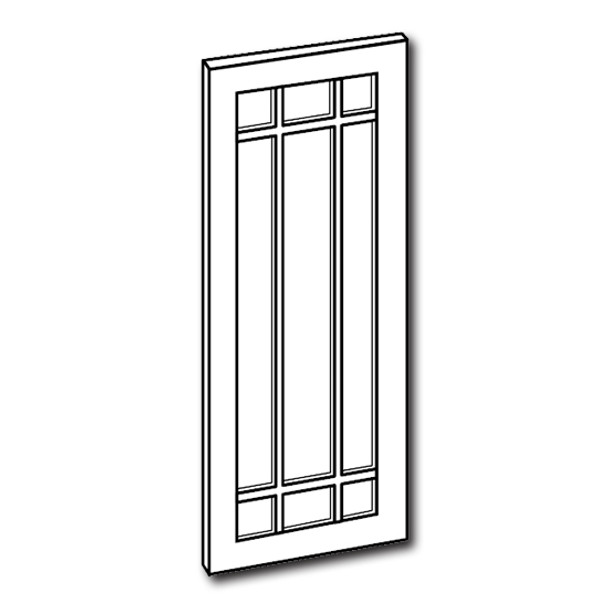 Mullion Door / Prairie Style for W1530  - Yarmouth Series by JSI