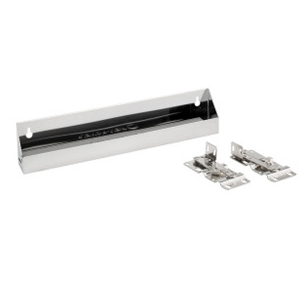 Rev-A-Shelf 14-1/4" Slim Line Stainless Tip-Out Tray w/Hinges