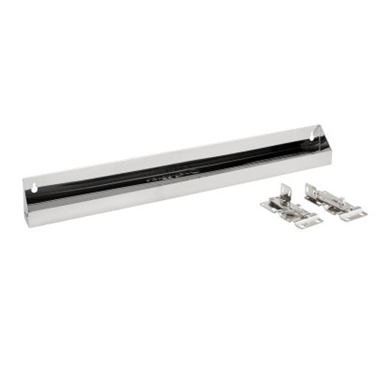 Rev-A-Shelf 25" Slim Line Stainless Steel Tip-Out Tray w/Hinges