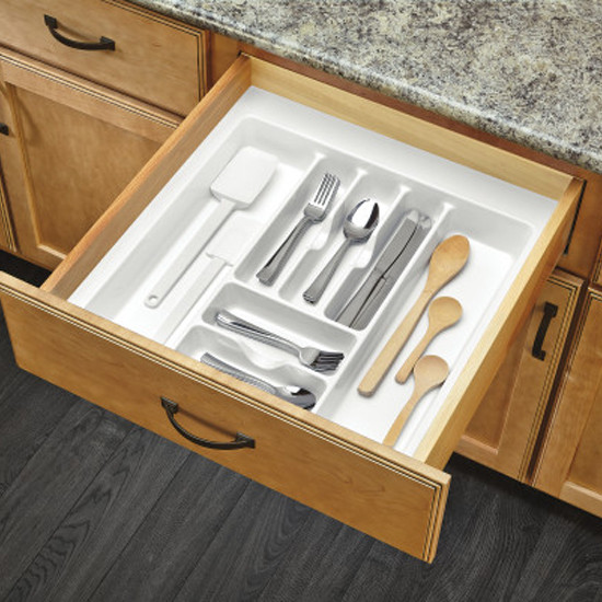 Cut-To-Size Insert Cutlery Organizer for Drawers