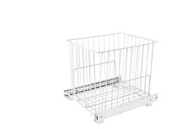Bottom Mount Hamper Pull Out w/Removable Wire Bin