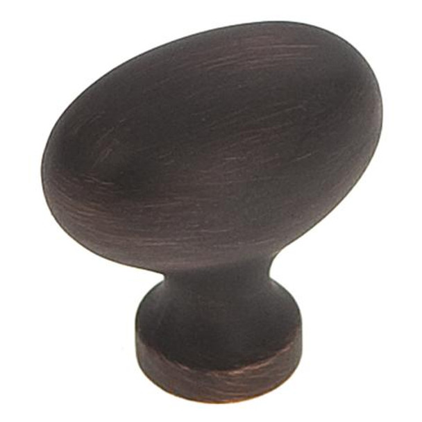 Knob L:1-1/4\"W:3/4\"P:1-1/4\"B:9/16 Vintage Bronze Finish