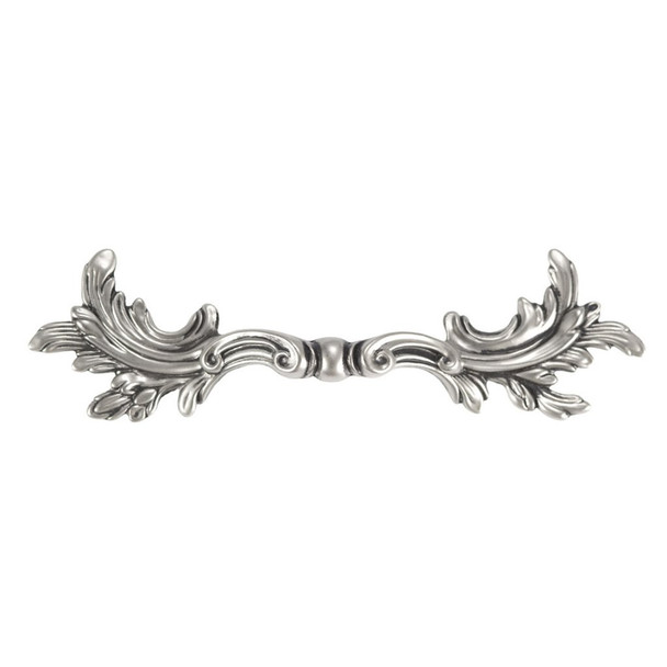 3\" Manor House Cabinet Bail Pull, Silver Stone