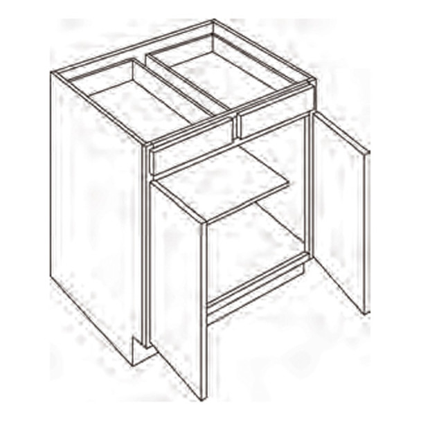 Base 42 W X 34-1/2 H X 24 D - Hallmark - Frost (7/8\" Center Style)