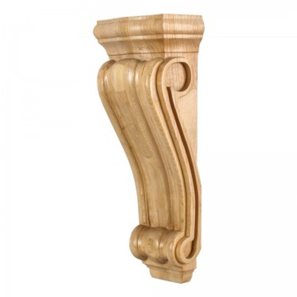 Smooth Profile Corbel 5-1/2" x 3-1/2" x 14", Maple