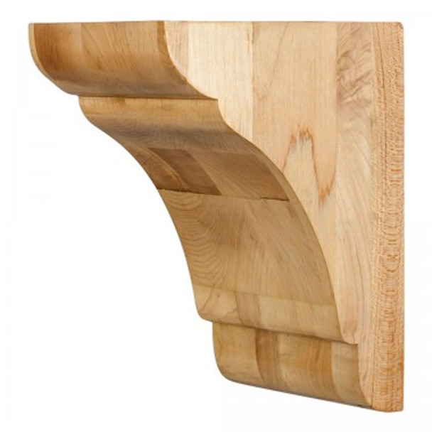 Transitional Corbel 5" x 6" x 8", Hard Maple