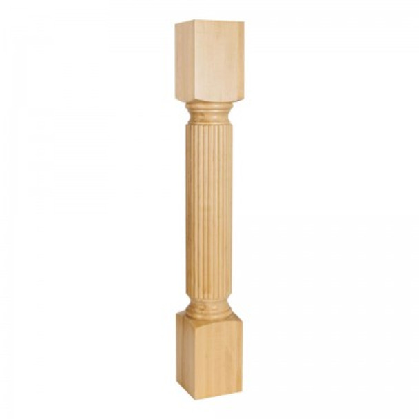 Reed Post 5" x 5" x 35-1/2", White Birch